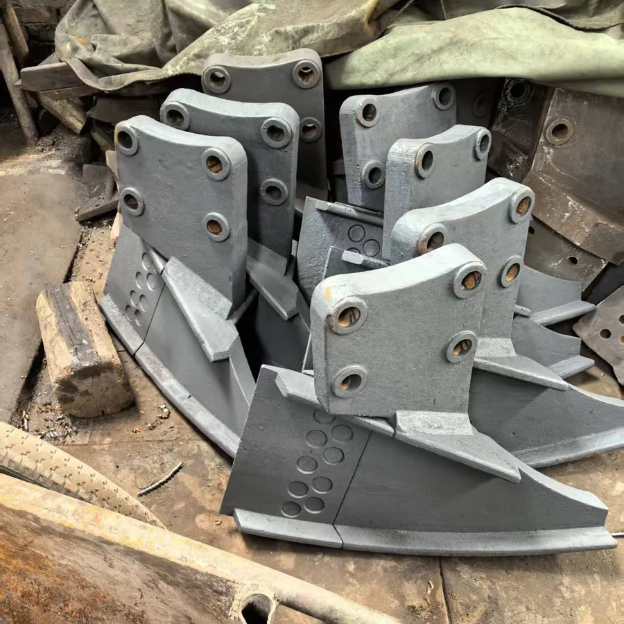 MTW215 replacement shovel blades manufacturing case